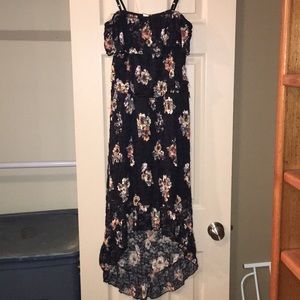 Black High Low Dress